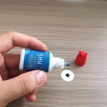 2 flasker Oprindelige Korea Himlen Lim S+ med Rød Kasket 1-2s hurtig tørring sidste 6-7 uger for Eyelash Extensions SIKKERHEDSDATABLAD Adhesive