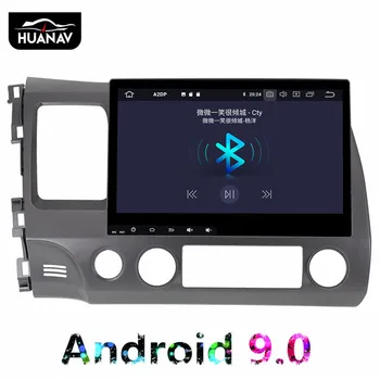 Android 9.0 Bil Ikke DVD-Afspiller, GPS-navigation Til Honda Civic 2007-2011 multimidia radio-afspiller 1 din stereo hoved enhed, 10.1
