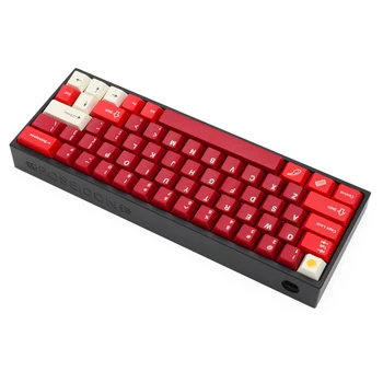 Poseidon PSD60 Tilfælde Anodiseret Aluminium sag for brugerdefinerede mekanisk tastatur sort siver grå Blå Rød til gh60 xd60 xd64
