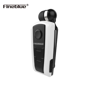 FineBlue F910 Bluetooth Headset, Trådløse Hovedtelefoner, Business Ørepropper med Klip Udtrækkelig Støj Annullering Hovedtelefoner er Kompatibel