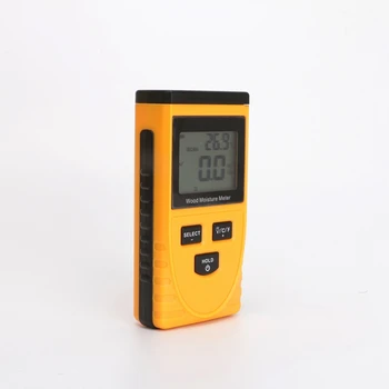 Digital Induktion Træ fugtighedsmåler 0~50% Træ Træ fugtindhold Tester 0-50C Træ Termometer Hygrometer LCD-Baggrundslys