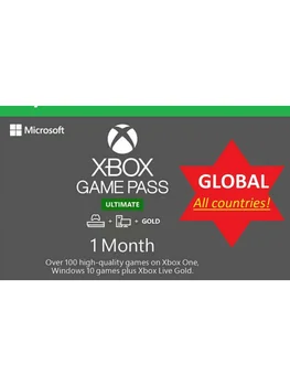 Xbox Live 1 Måned Gold & Spil Pass Ultimate (2 x 14 Dages Pass)
