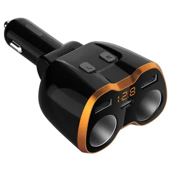 2020 Nye USB Bil Oplader til cigarettænderen Splitter-Adapter 2 Stik Type C 4.8 En Multi Stikkontakt