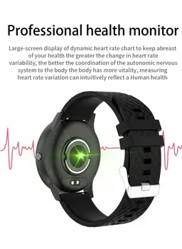 BingoFit Samrt Se Health Monitor Hjerte-Rate Monitor Fitness Sports Armbånd Tracking H30 Vandtæt Android IOS Bluetooth
