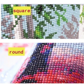 5D DIY Fuld Square/runde Diamant Maleri Røde tulipaner Broderet Korssting Rhinestone Mosaik Home Decor