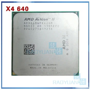 AMD Athlon II X4 640 3 GHz Quad-Core CPU Processor ADX640WFK42GM ADX640WFK42GR Socket AM3