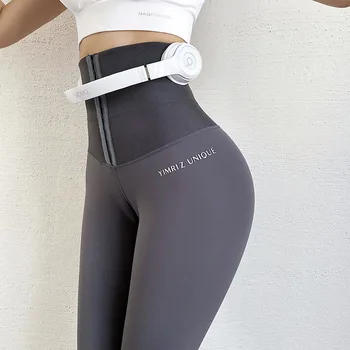 2020 Yoga Bukser Elastisk Sport Leggings Med Høj Talje Kompressions Tights Sports Bukser Push Up Running Women Fitness Trænings-Og Leggings
