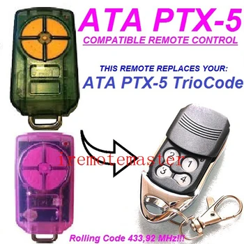 2pieces Nye ankomst! For ATA PTX-5 Triocode 433,92 MHZ fjernbetjening udskiftning Rullende kode 433.92 MHZ