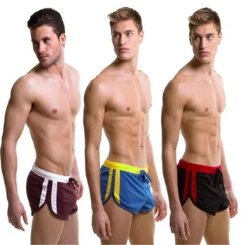 Mænds Shorts,Mænds Polyester Shorts Casual Boxer Shorts Sommer Beach Shorts