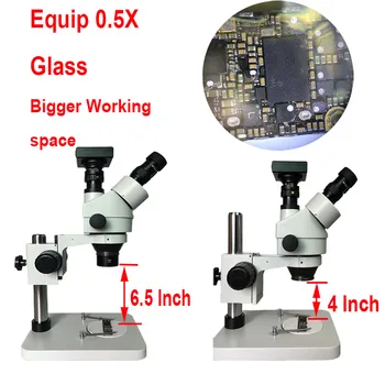 Efix 0.5 X, 2X 0,7 X Barlow Ekstra Glas Linse For Industrien, Digital Video, Stereo-Mikroskop-Kamera Objektiv Montering af Tråd