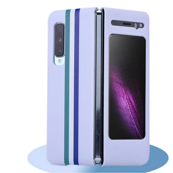 Ultra-tynd Telefon Dække Flip taske til Samsung Galaxy Fold W20/W2020 Tilbehør til Hurtig Udgivelse, Split Tilbage Shell