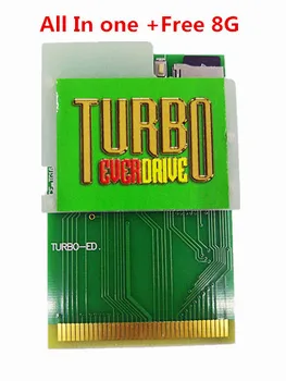 For PCE pc engine konsol spil kort TURBO 500 I 1 understøtter everdrive GrafX og GT håndholdte