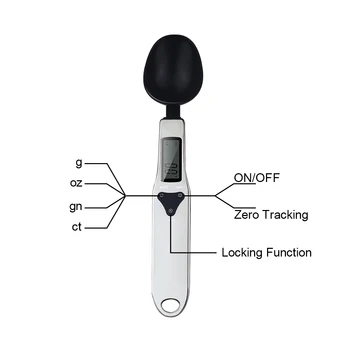 500 g/0,1 g Digital Spoon Skala Køkken Vægt, Balance Bærbare Lab Gram Vægte Elektronisk Vægt Værktøj til Måling Bagning Leverancer