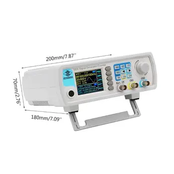 JDS6600 serie DDS signal generator 60MHZ Digital Dual-channel Control-frekvens meter Vilkårlig sinus Bølgeform 20%off