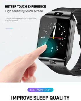 DZ09 Sport Bluetooth Smartwatch 2020 Hot Sælg Smart-Ure Støtte TF SIM-Kamera Mænd, Kvinder, Børn Armbåndsur, Android, IOS