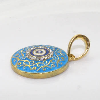 Muslimske tyrkiske crystal onde øje vedhæng & halskæde , Islam Gave & Smykker