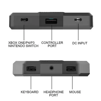 Spil Maskine, Tastatur og Mus Converter Til at Skifte til PS4 til PS3 for til XBox 360