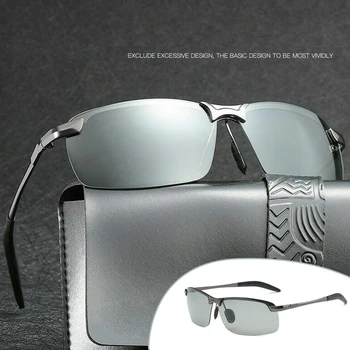 2020 Mænd Fotokromisk Solbriller med Polariserede Linse til Kørsel Udendørs Driver ' s Eyewear lunette de soleil gafas de sol hh