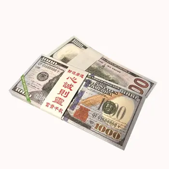Ane Penge, 160 Stykke Joss Papir Himlen pengesedler Ghost Penge - Dollar (1.000 USD) Bringe Held og lykke, Rigdom