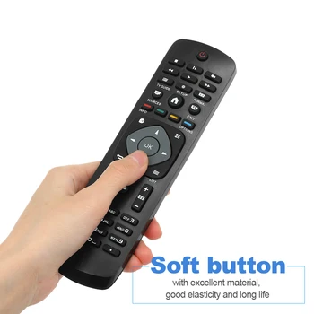 Ny Universal-Fjernbetjening til TV Portable Keyboard Smart Wireless Controller Erstatning For PHILIPS LCD TV Smart Digital HDTV