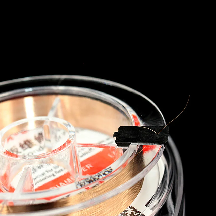 0,01 mm 0.02 mm * 120m Emaljeret Kobber Ledning Polyurethan fingeraftryk Kobber flyve Line Lodning Til iPhone Chip dirigent Wire