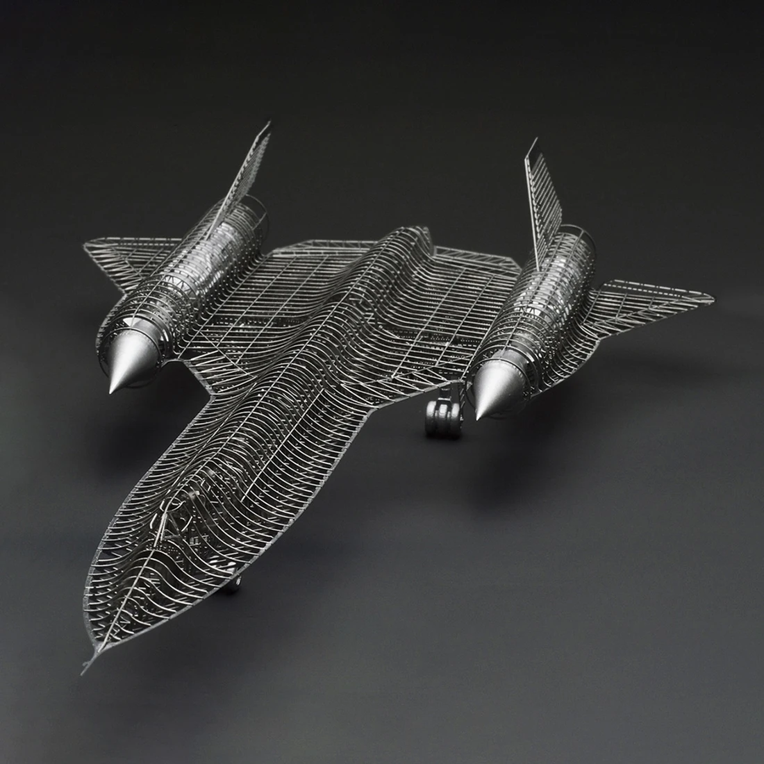 1/144 SR-71 Fly Model Kit Spejder Fly Dekoration 3D-Metal Samling Model Til Børn Birthdaty Gaver 2020