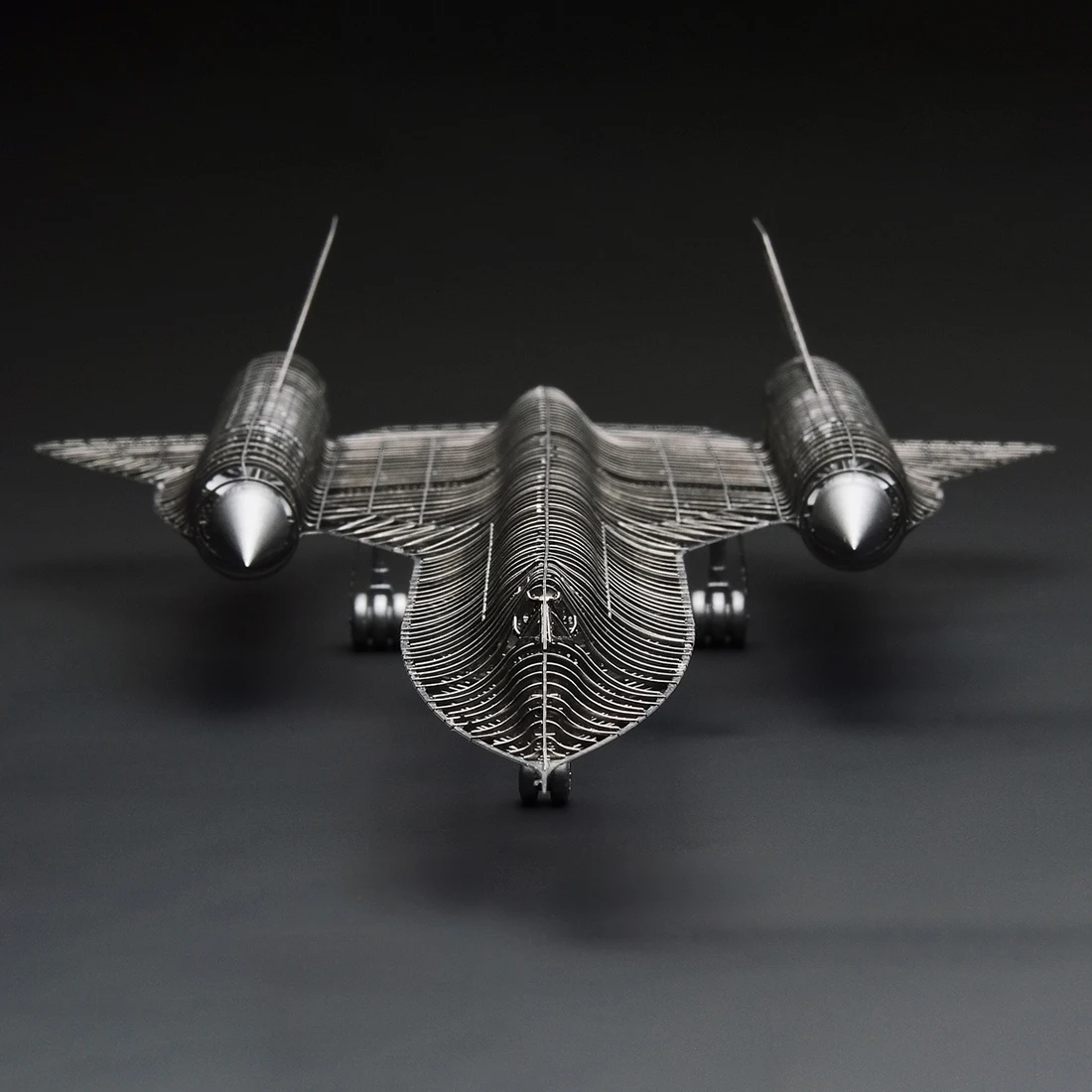 1/144 SR-71 Fly Model Kit Spejder Fly Dekoration 3D-Metal Samling Model Til Børn Birthdaty Gaver 2020