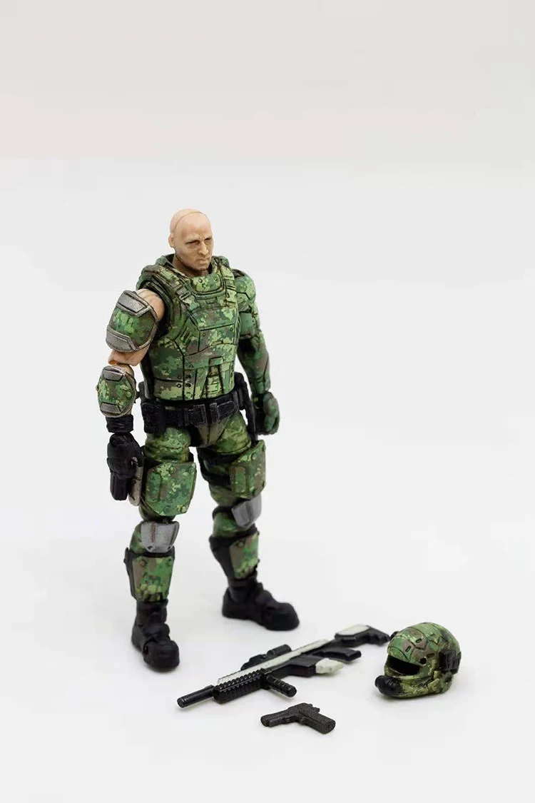 1/18 JOYTOY Action Figur russiske Hærs Camouflage Uniform Soldat Tal Collectible Toy Militære Model Julegave Til Mænd
