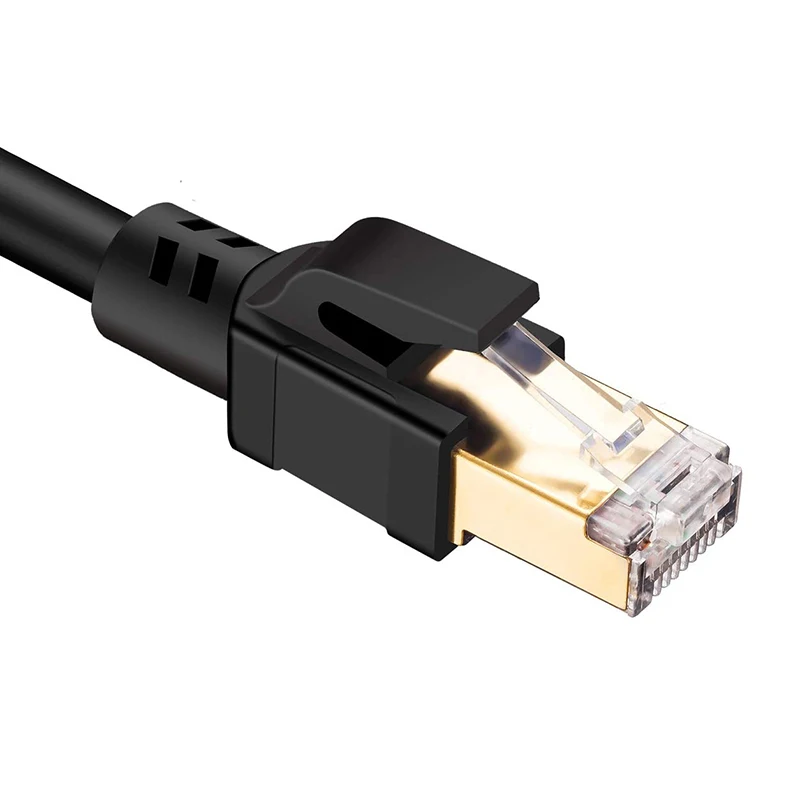 1/2/3/5/10m Cat8 Ethernet Kabel RJ45 8P8C netværkskabel 2000Mhz Høj Hastighed Patch 25 / 40Gbps Lan For Transportabel Router