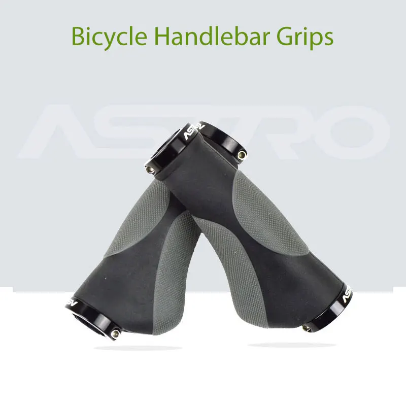 1 Par Cykel blindhåndtag Anti-slip Ergonomisk Gummi MTB Cykel Greb Håndtag i Aluminiumslegering Bar Ende Cykling Dele