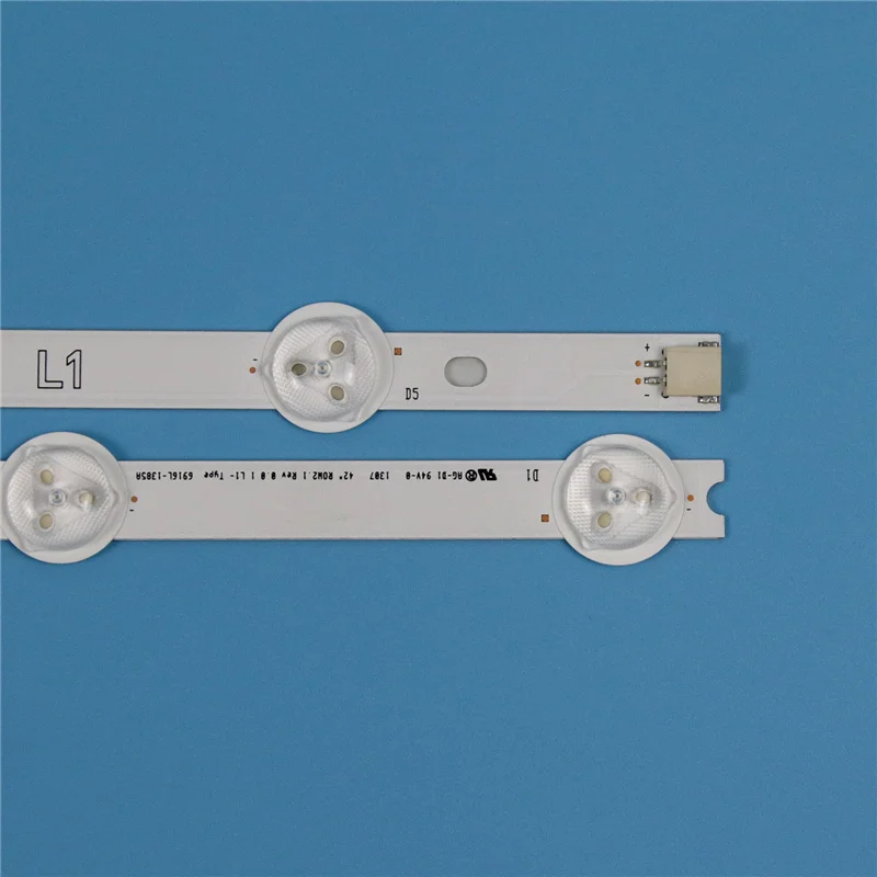 10 Lamper 820mm LED-Baggrundsbelysning Strip Kit Til LG 42LN613V 42LN613S -ZB 42 inchs TV Array Baggrundsbelysning LED Strips Barer Light Bands