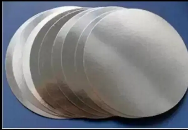 1000pcs/masse 65mm PET PE HDPE GLAS-Folie-liners Skær til induktion forsegling plactic lamineret folie af aluminium låg, liner