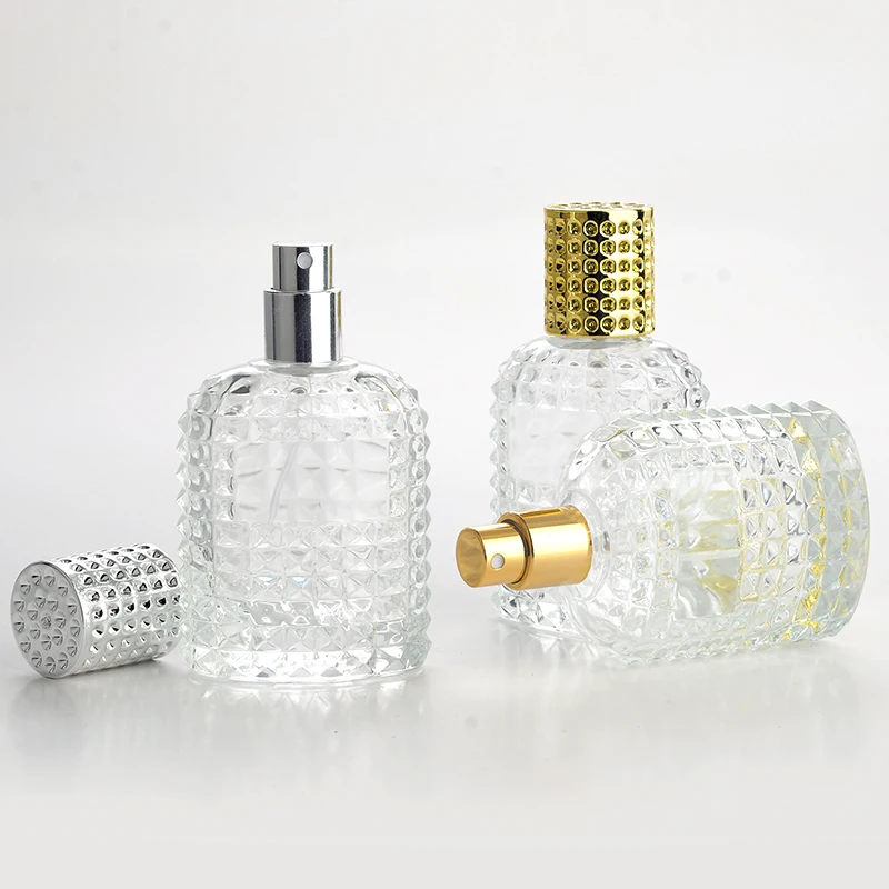 100pcs/lot 30 ml 50 ml mini parfume glas spray flaske til genopfyldning af tomme flasker kosmetiske containere Bærbare spray Flaske