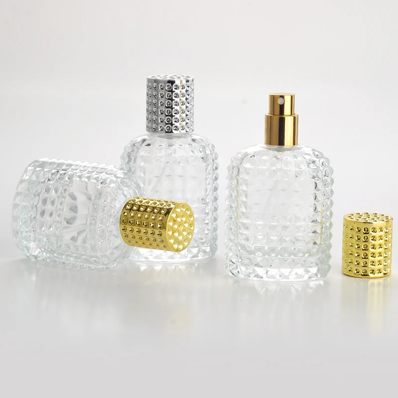100pcs/lot 30 ml 50 ml mini parfume glas spray flaske til genopfyldning af tomme flasker kosmetiske containere Bærbare spray Flaske