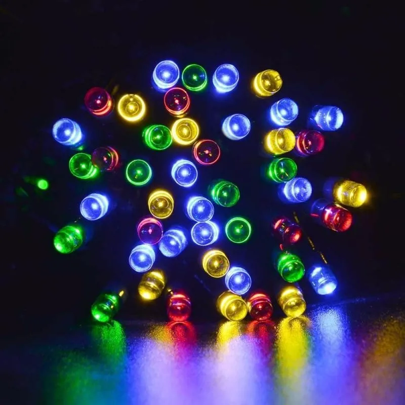 10M LED Fe String Lys Udendørs batteridrevne 8Mode 4.5 V Xmas LED batteri garland String Lys til Jul