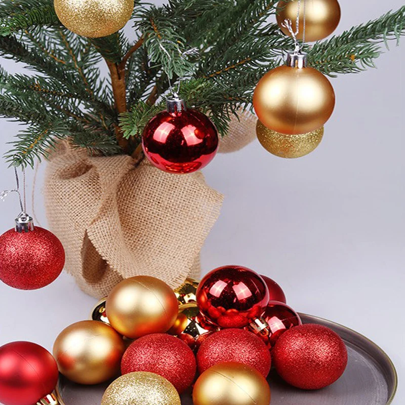 10stk 10CM indretning bold Jul bolden hængende dekorative bolden Christmas tree dekoration bolde christmas ball