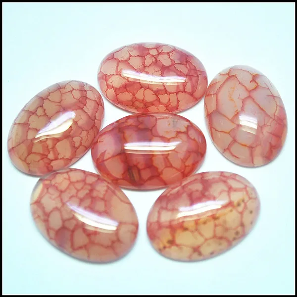 10stk natur knæk perle sten cabochons agtee sten cabs størrelse 18x25mm ovale nye jasperr picaso grønne amazonit sten