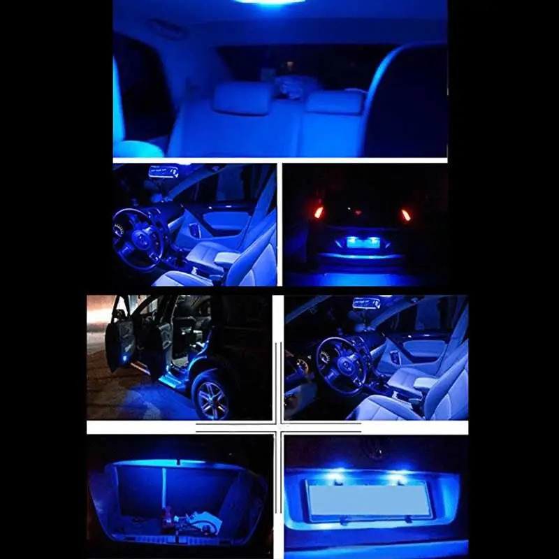 11pcs fejlfri LED Canbus Bil, Hvide LED-Pærer Interior Package Kit til toyota Camry 40 tilbehør 2006-2011 6000k 12v