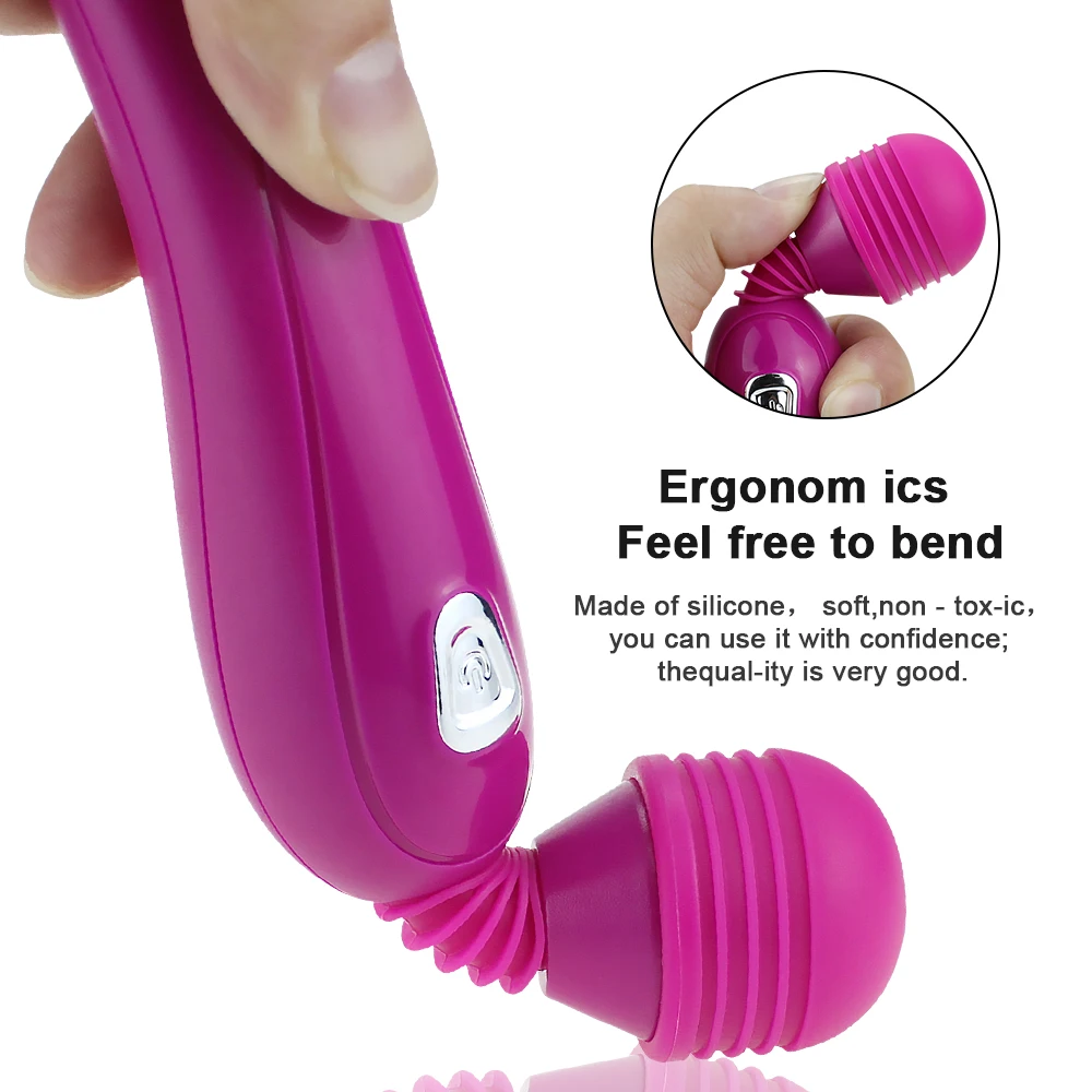 12 Hastighed Stærk Vibration Magic Wand-Klitoris Stimulator G-spot Massager Vibrator Sex Legetøj til Kvinder, Kvindelige Masturbator Sex Shop