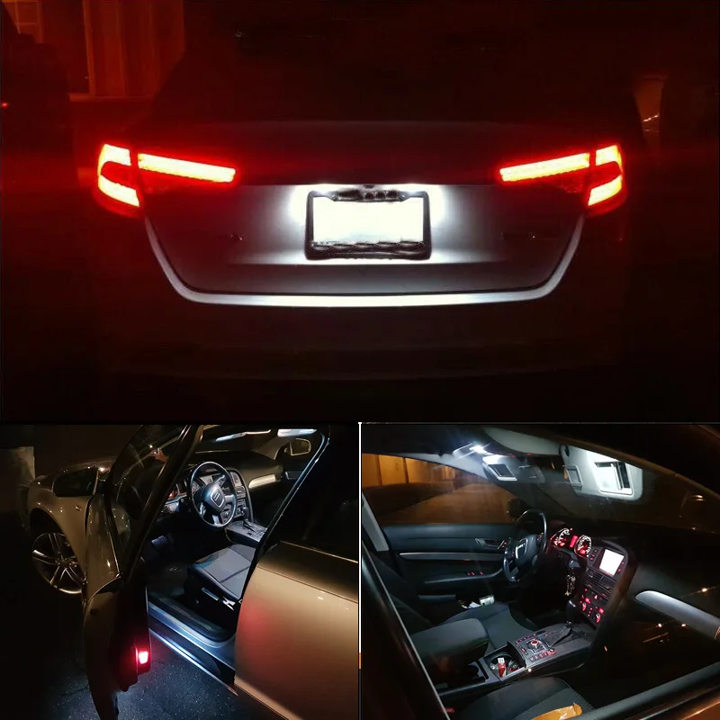 12 X LED-Lys Interior Package Kit For 2011-Chevrolet Volt Kort Dome Kuffert Forfængelighed Spejl nummerplade lys