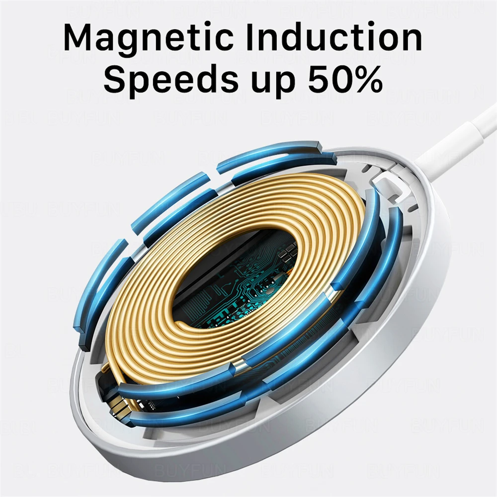 15W Magnetiske Trådløse Oplader til iPhone 12 Pro Max 12 pro mini-Hurtig Oplader Magnet Adsorption USB-C PD Magsafing QI-Oplader