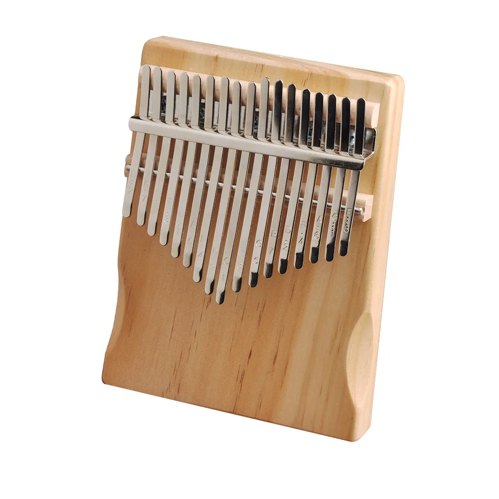 17 Nøgler Kalimba Thumb Piano Hjorte Design Musikinstrument Akacietræ Finger Thumb Piano Mbira Træ Kalimba Musikalske Maskine