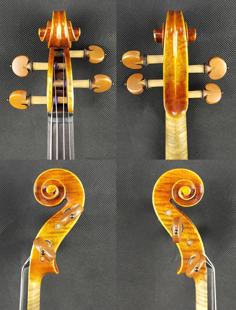 18 År Gammel Europæisk Gran! Il Cannone Guarnerius Master Niveau Violin 4/4 #2378, Aubert Bro