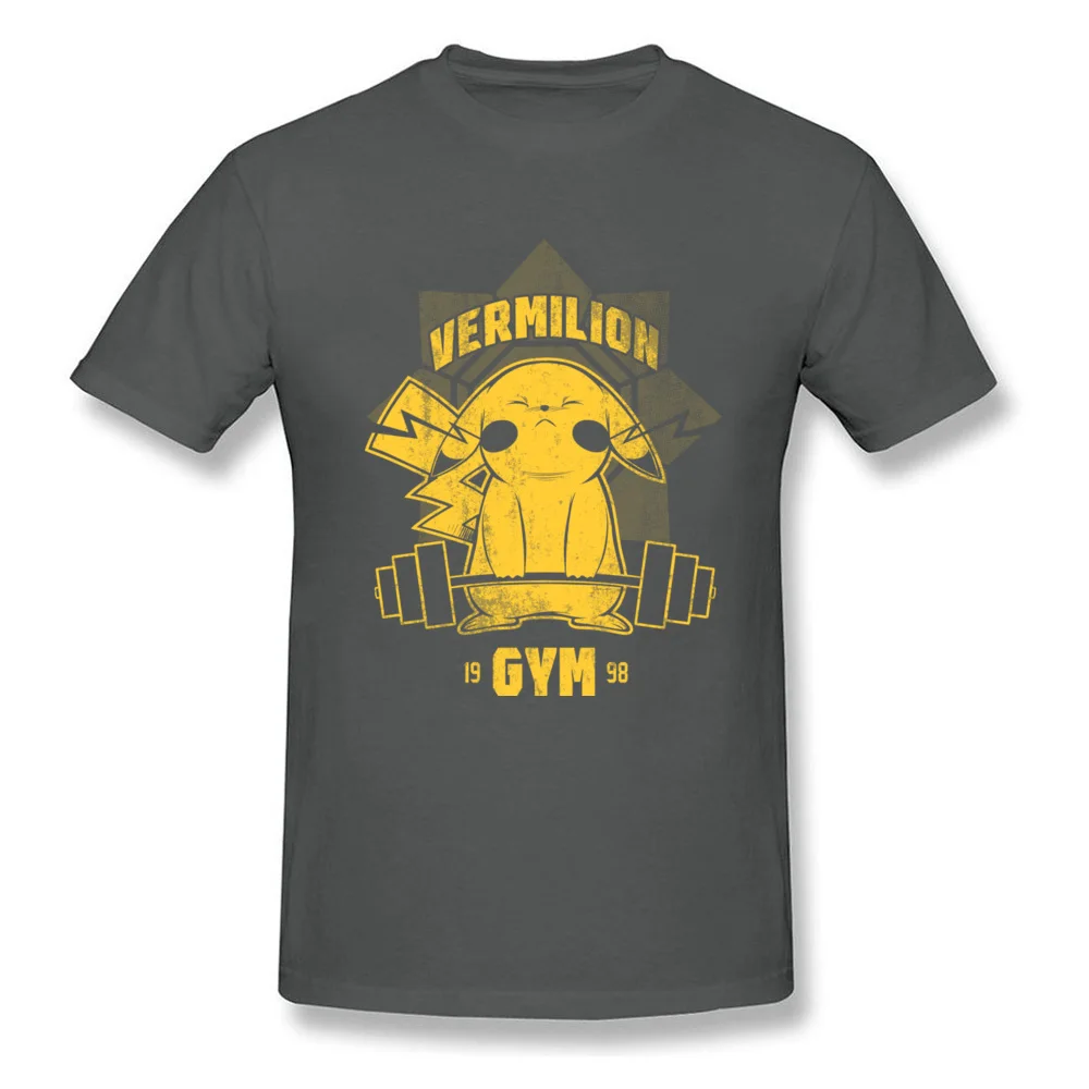 1998 Vermilion Fitnesscentre Barbell Spil T-Shirt Mænd Sommeren Black t-Shirts Vintage Hip Hop T-shirt Animationsfilm Sjovt Tøj