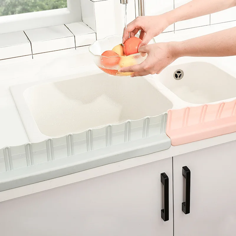 1STK Køkken Sucker-type swimmingpool fender splash-proof baffel rack badeværelse vask tilbehør tilbehør til hjemmet