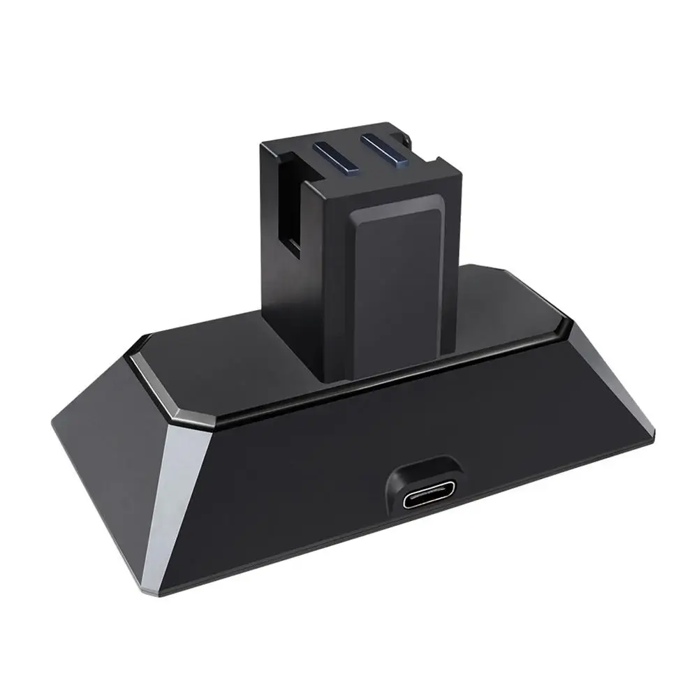 2 i 1 Gamepad Charger Cradle Dock Til NS Skifte Glæde-Con&Pro Gamepad Controller Charge Stå Med Type C LED Opladning Dock Stand