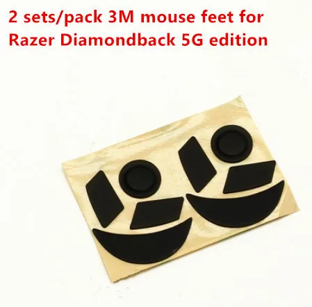2 sæt/pakke 3M FTPE mus skøjter mus fødder for Razer Diamondback 5G udgave Udskiftelige musen glide