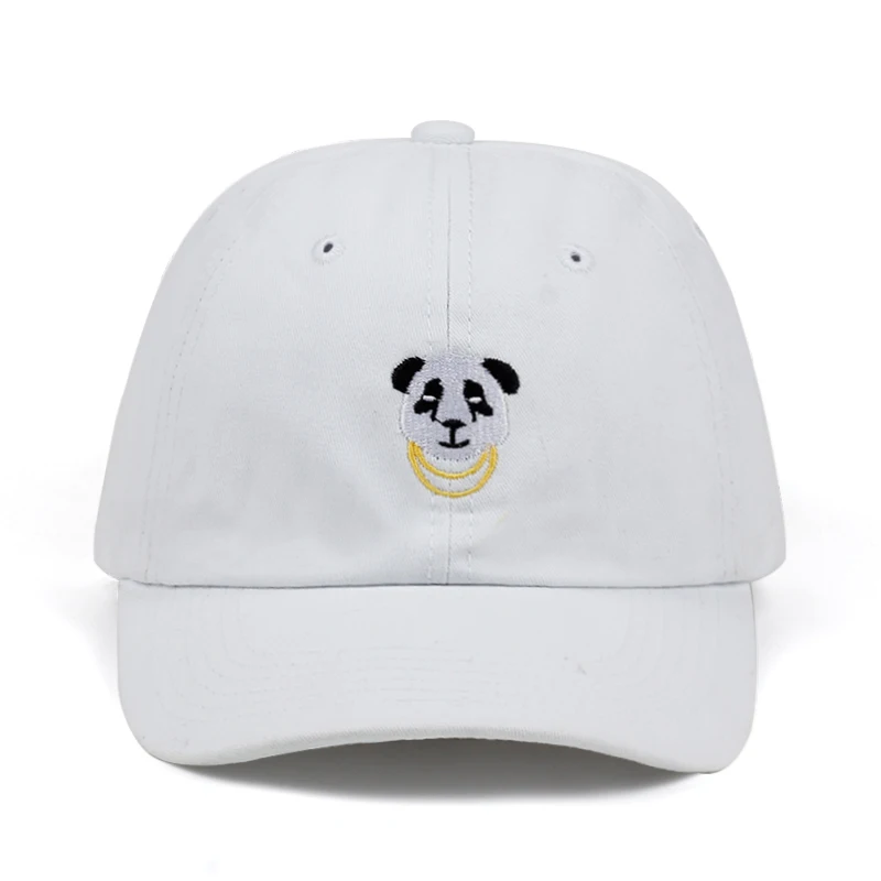 2018 bomuld kvinder panda far hat justerbar tegnefilm baseball cap hip hop broderi snapback hat sommer, sol knogle