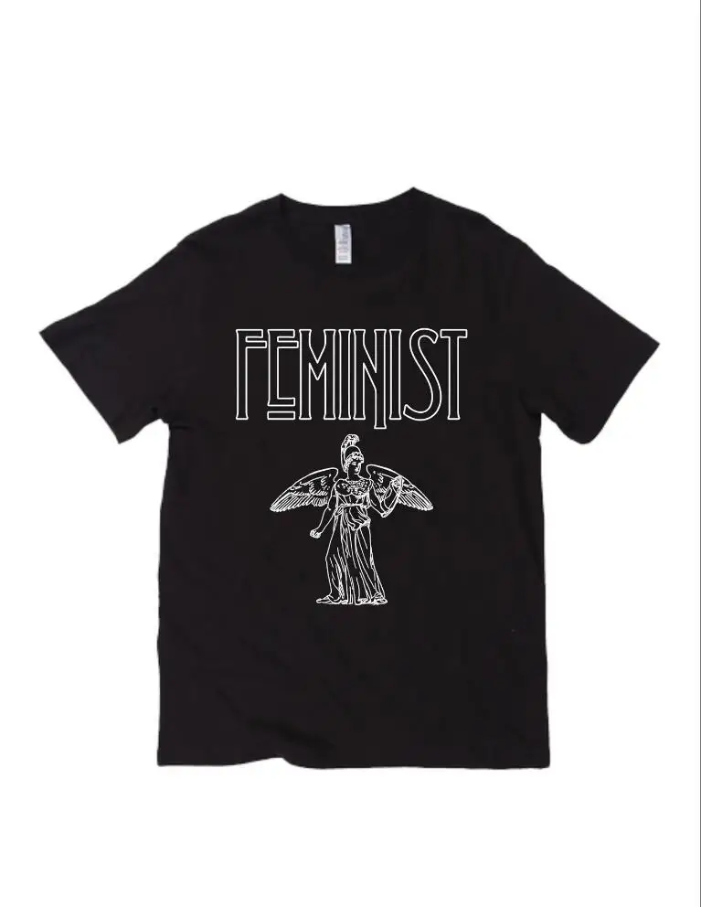2018 Feministiske Sang Band Kvinder Tees Harajuku Grafisk Toppe Vintage Stil, 60'erne, 70'erne Tumblr Bomuld t-shirt Girl Power Kvindelige t-shirts