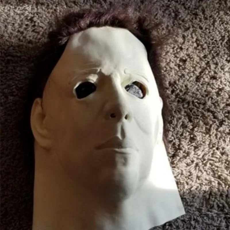 2018 Realistisk Party Dress Michael Myers Latex Halloween Maske